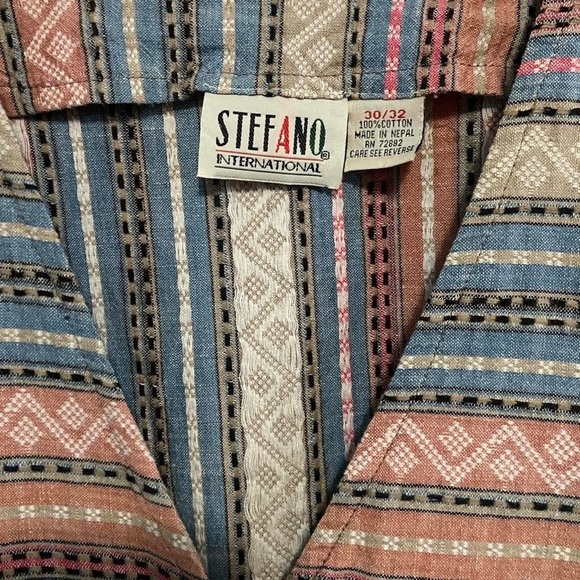 Multicolored Vintage Western Beaded Fringe Vest - Picture 6 of 7